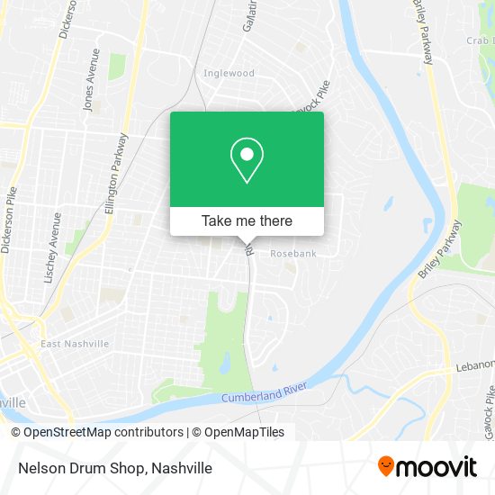 Mapa de Nelson Drum Shop