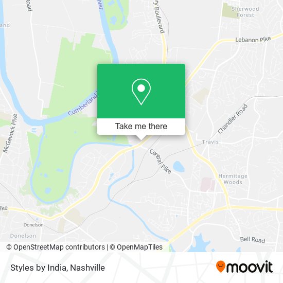 Styles by India map