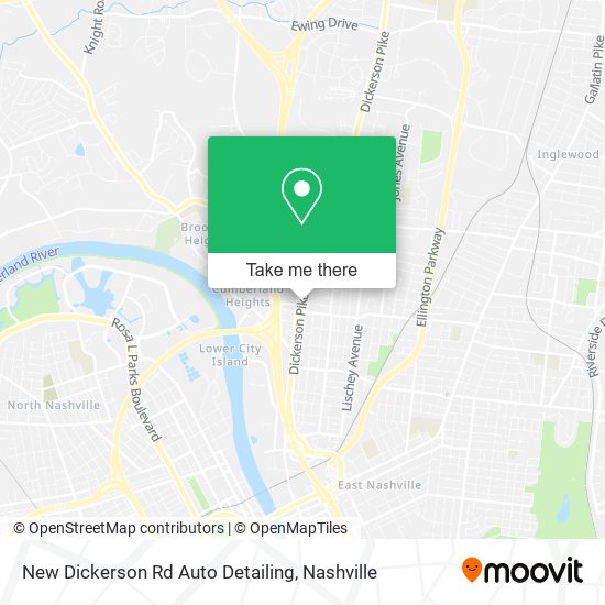 New Dickerson Rd Auto Detailing map