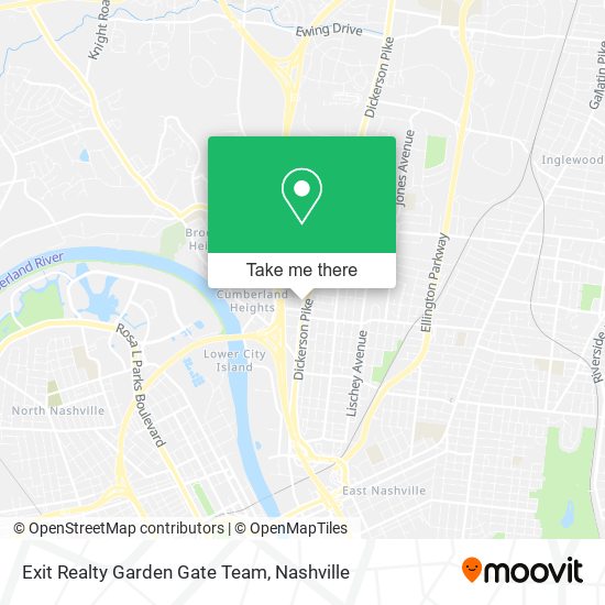 Exit Realty Garden Gate Team map