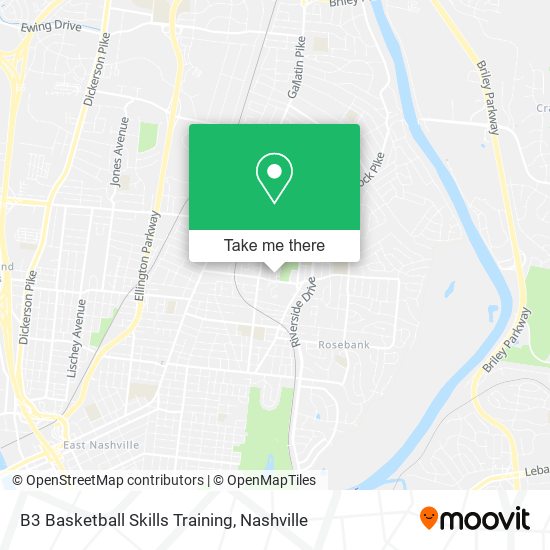 B3 Basketball Skills Training map