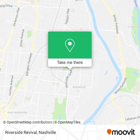 Mapa de Riverside Revival