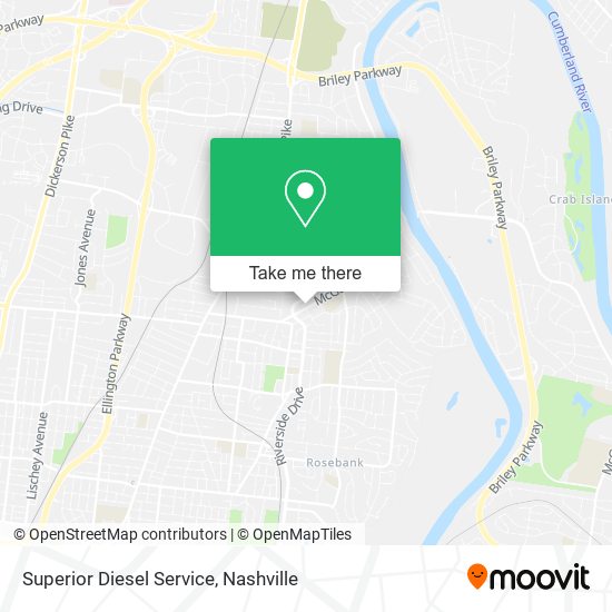 Mapa de Superior Diesel Service