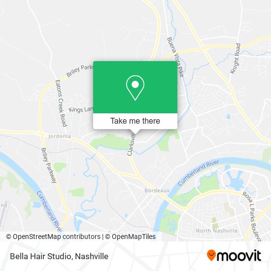 Bella Hair Studio map