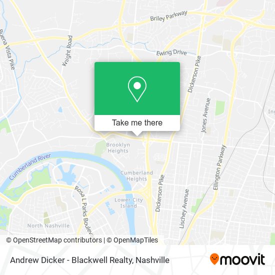 Andrew Dicker - Blackwell Realty map