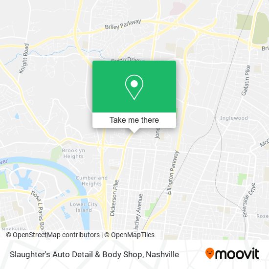 Slaughter's Auto Detail & Body Shop map