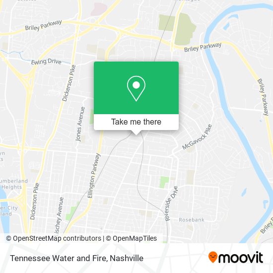 Tennessee Water and Fire map