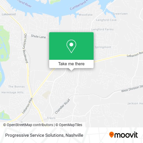 Mapa de Progressive Service Solutions