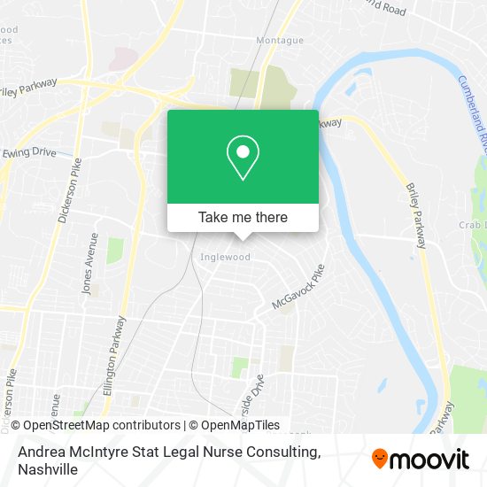 Andrea McIntyre Stat Legal Nurse Consulting map
