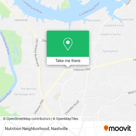 Nutrition Neighborhood map