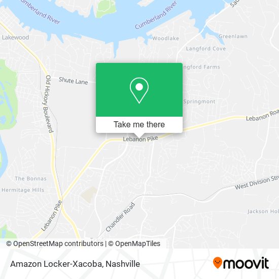 Amazon Locker-Xacoba map