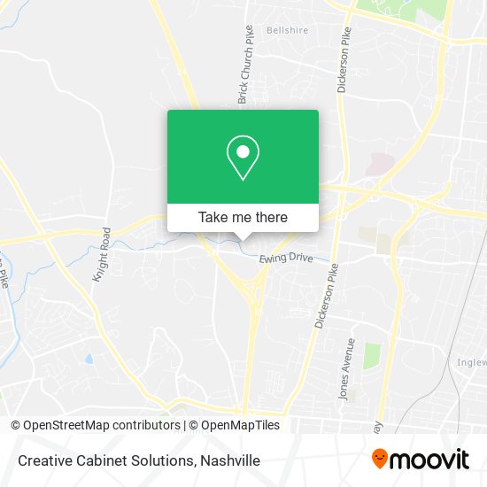 Creative Cabinet Solutions map