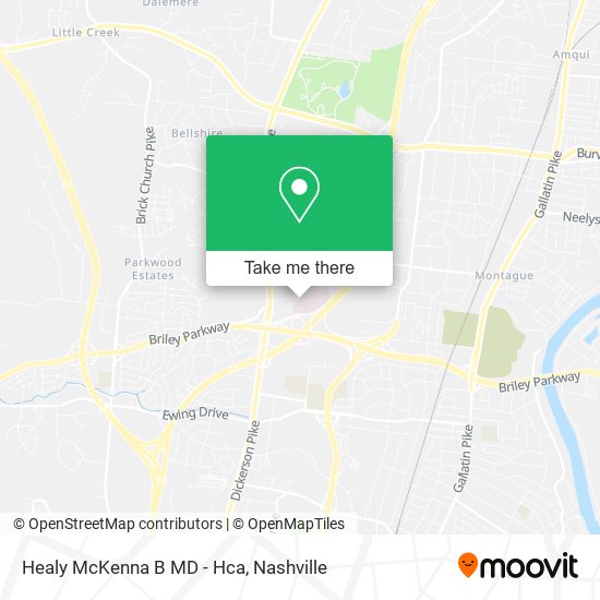 Healy McKenna B MD - Hca map