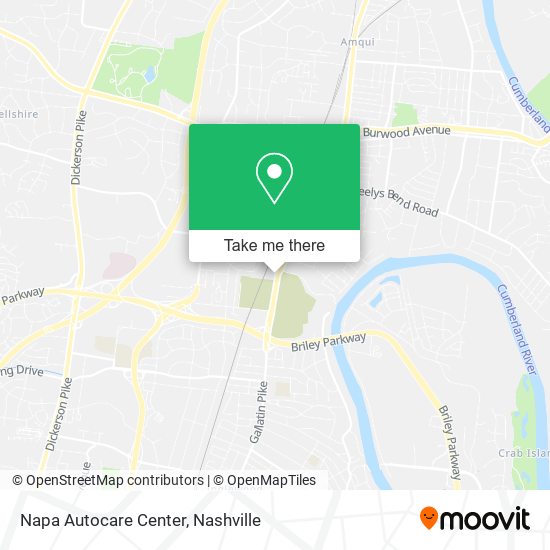 Mapa de Napa Autocare Center