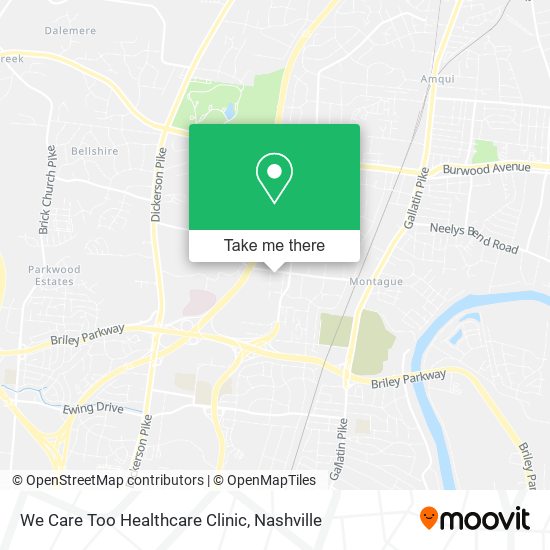 Mapa de We Care Too Healthcare Clinic