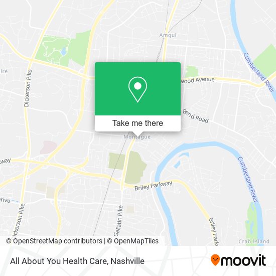 All About You Health Care map