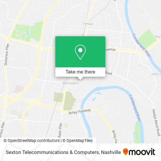 Mapa de Sexton Telecommunications & Computers
