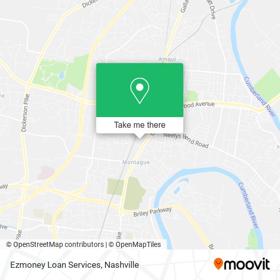 Ezmoney Loan Services map