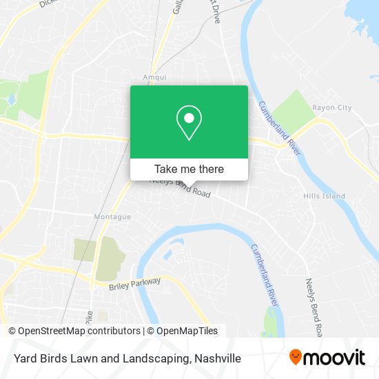Mapa de Yard Birds Lawn and Landscaping