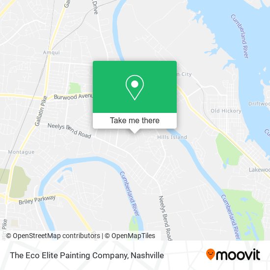 The Eco Elite Painting Company map