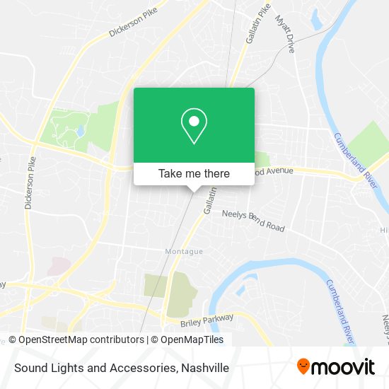 Mapa de Sound Lights and Accessories