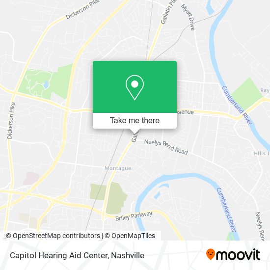 Capitol Hearing Aid Center map