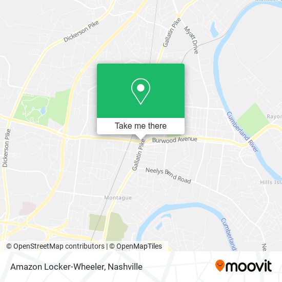 Amazon Locker-Wheeler map