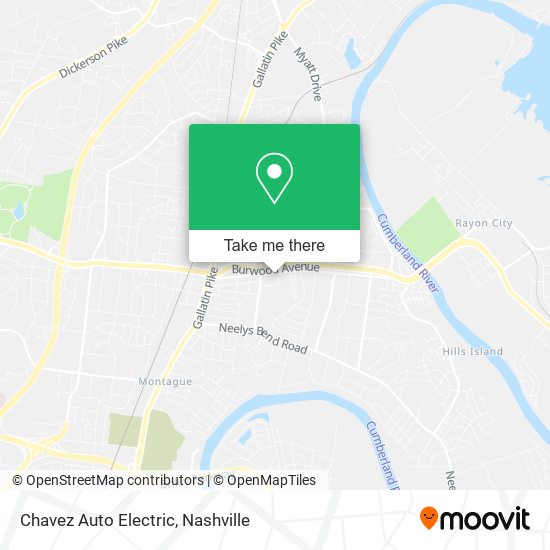 Chavez Auto Electric map