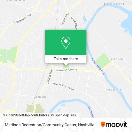 Madison Recreation / Community Center map