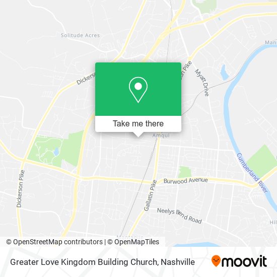 Greater Love Kingdom Building Church map