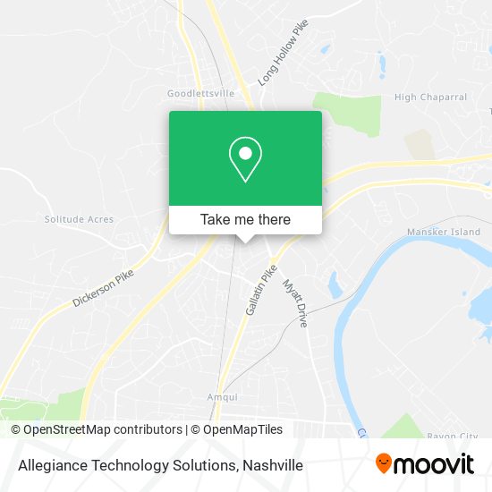 Mapa de Allegiance Technology Solutions