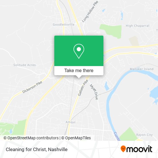 Cleaning for Christ map