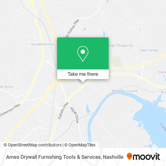 Mapa de Ames Drywall Furnishing Tools & Services
