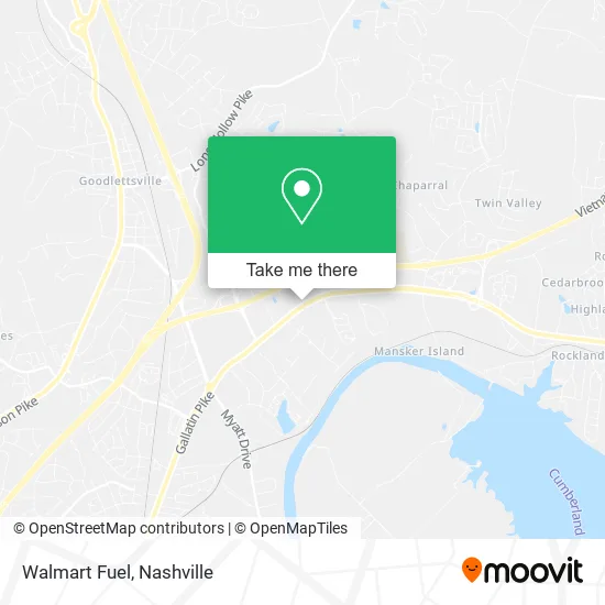 Walmart Fuel map