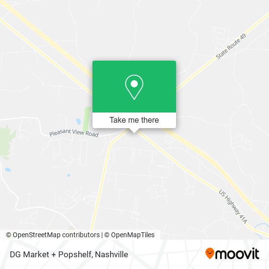 Mapa de DG Market + Popshelf