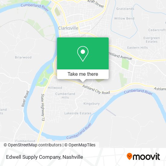 Edwell Supply Company map