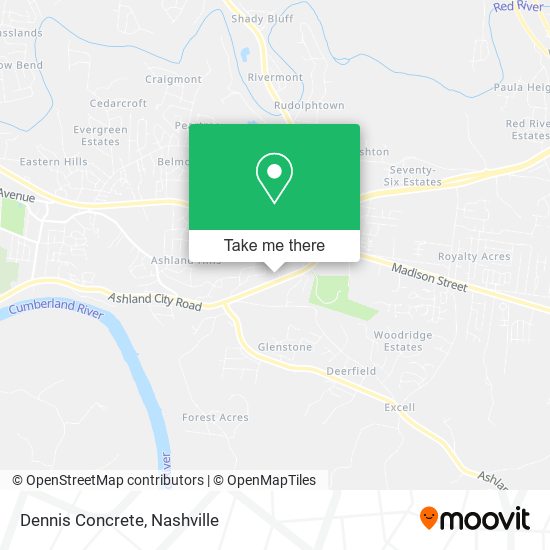 Mapa de Dennis Concrete