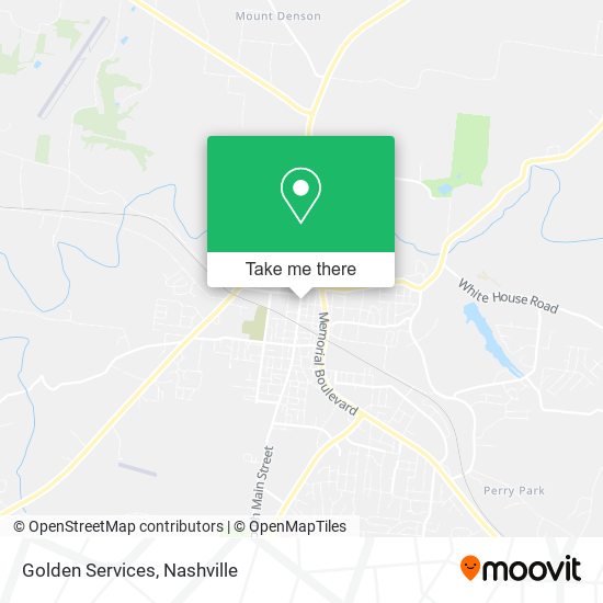 Mapa de Golden Services