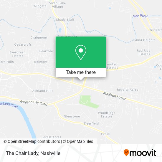 Mapa de The Chair Lady