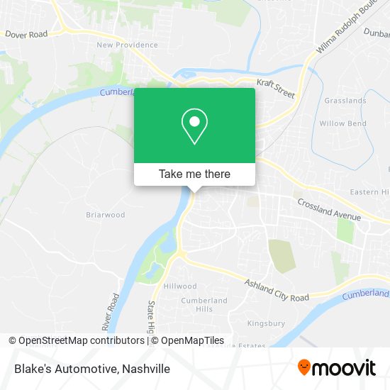 Blake's Automotive map