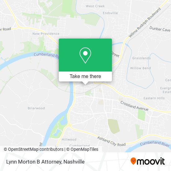 Lynn Morton B Attorney map
