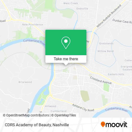 CDRS Academy of Beauty map