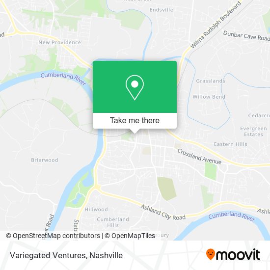 Variegated Ventures map