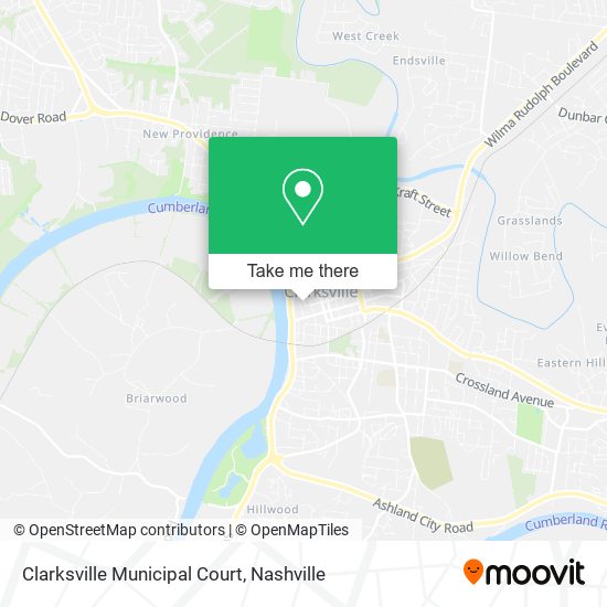 Mapa de Clarksville Municipal Court