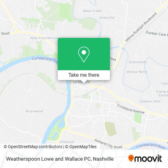 Weatherspoon Lowe and Wallace PC map