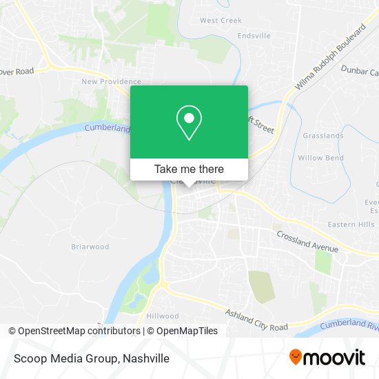 Mapa de Scoop Media Group