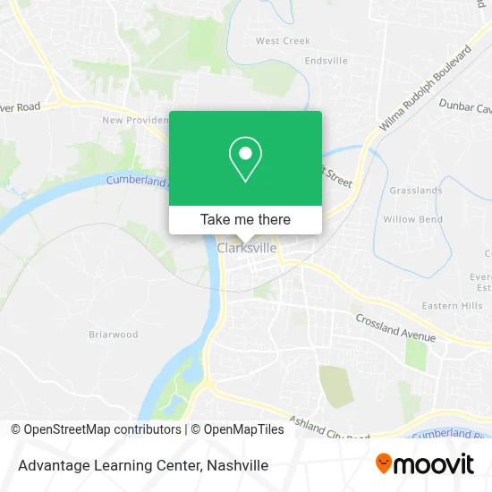 Advantage Learning Center map