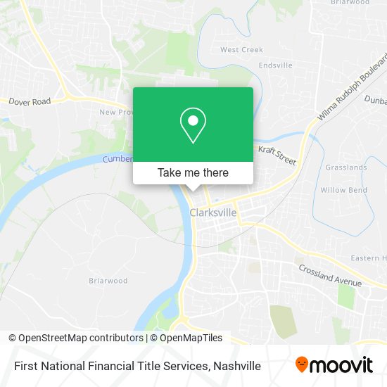 Mapa de First National Financial Title Services