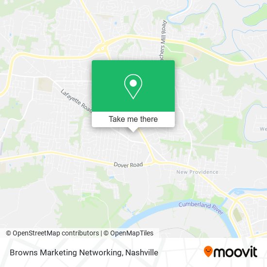 Browns Marketing Networking map