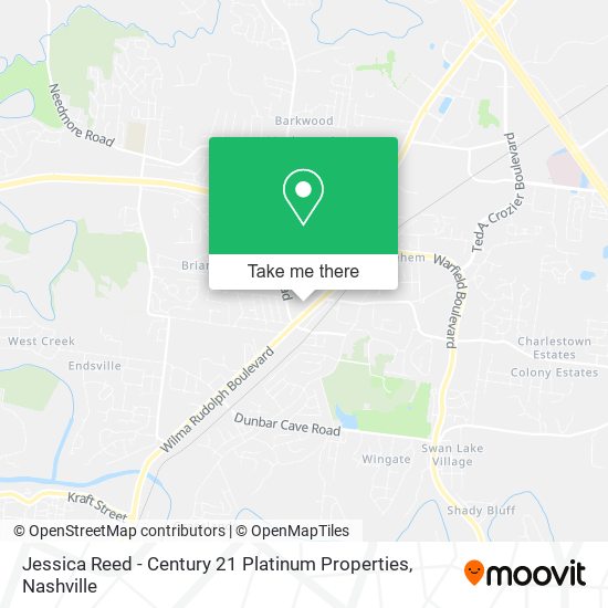 Jessica Reed - Century 21 Platinum Properties map